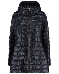 Herno - A-Shape Hooded Coat - Lyst