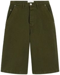 Ami Paris - Cotton Wide Fit Bermuda Short - Lyst