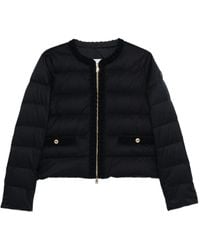 Moncler - Donsjack Met Gewatteerde Afwerking - Lyst