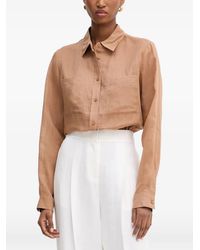 Silvian Heach - Tobela Crystal-Embellished Button-Up Shirt - Lyst