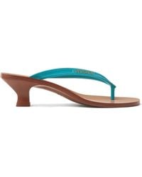 Versace - Sophie Thong-Strap Mules - Lyst