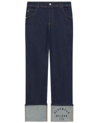 Gcds - Jeans Con Risvolto - Lyst