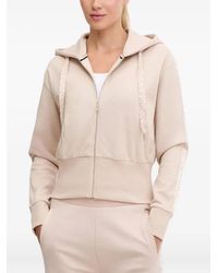 BOSS - Logo-Detail Zip-Up Hoodie - Lyst
