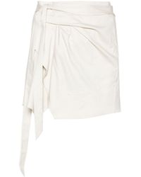 Isabel Marant - Berenice Wrap Cotton Skirt - Lyst