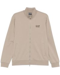 EA7 - Sweat À Col Zippé - Lyst