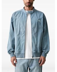 PUMA - Future. Archive Relaxed Washed Twill T7 Track Jacket - Lyst