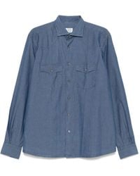 Mazzarelli - Camisa vaquera - Lyst