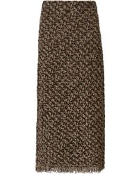 Fabiana Filippi - ツイード マキシスカート - Lyst