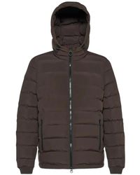 Geox - Spherica Quilted Hooded Jacket - Lyst