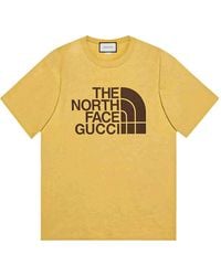 The North Face - X Gucci Oversize T-Shirt - Lyst
