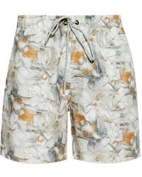 Hanro - Floral-Print Drawstring Shorts - Lyst