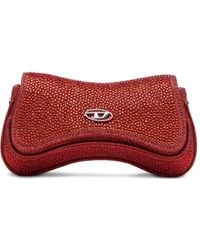 DIESEL - Crystal-Embellished Clutch Bag - Lyst