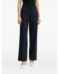 BOSS - Drawstring Straight Trousers - Lyst