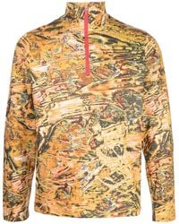 Palmier - Sweat Zippé À Imprimé Graphique - Lyst