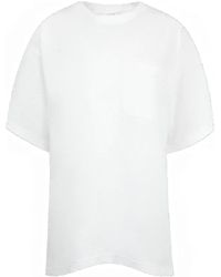 The Row - Kaddy Katoenen T-Shirt - Lyst