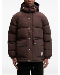 Carhartt - Button Hooded Jacket - Lyst