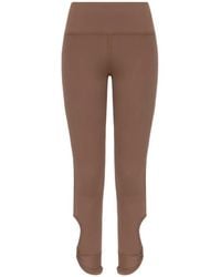 EA7 - Cut-Out Twisted-Detail Leggings - Lyst