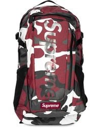 Supreme - Camouflage-Print Backpack - Lyst