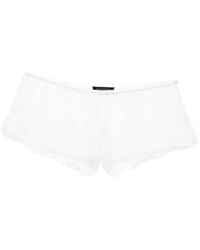 Kiki de Montparnasse - Fleur Veloutée Shorts - Lyst