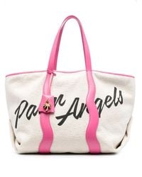 Palm Angels - Shopping Bag With Logo - Lyst