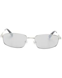 Jacquemus - Sera Rectangle-Frame Sunglasses - Lyst
