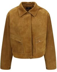 7 For All Mankind - Utility Leather Jacket - Lyst