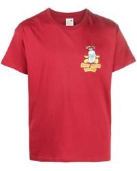 Sky High Farm - Flatbush-Printed Cotton T-Shirt - Lyst
