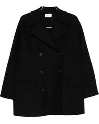 The Row - Azuron Double-Breasted Coat - Lyst