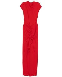 TOVE - Robe Longue Beth À Design Drapé - Lyst
