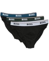 BOSS - Logo-Waistband Pack-Of-Three Briefs Set Of Three - Lyst