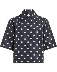 Patou - Polka Dot Short-Sleeves Shirt - Lyst