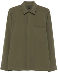 BOSS - Chest-Pocket Press-Stud Shirt - Lyst