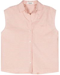 Aeron - Island Sleeveless Striped Shirt - Lyst
