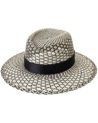 Maison Michel - Virginie Woven Brisa Straw Fedora - Lyst