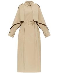 Balmain - Trench Coat With Belt - Lyst