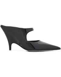 Ferragamo - Graphic Wedge Mules - Lyst