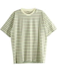 AURALEE - Gradient Stripe T-Shirt - Lyst