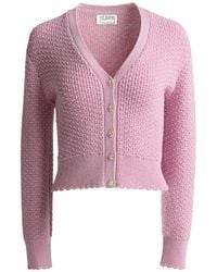 St. John - Perle Crêpe Gebreid Vest - Lyst