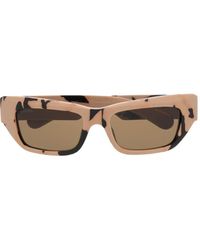 Gucci - Camouflage-pattern Biker-style Sunglasses - Lyst