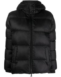 ERMANNO FIRENZE - Hooded Puffer Jacket - Lyst