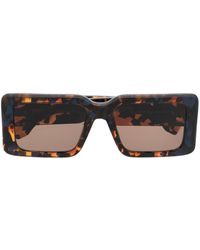 Marcelo Burlon - Oversize-frame Tortoiseshell Sunglasses - Lyst