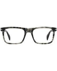 David Beckham - Eckige 'Db 1191' Brille - Lyst