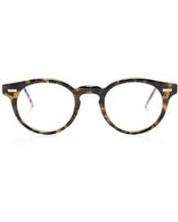 Thom Browne - Brille Mit Panto-Gestell - Lyst