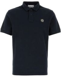 Stone Island - ショートスリーブ ポロシャツ - Lyst