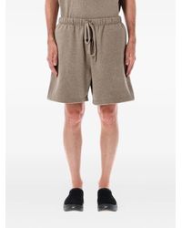 Fear Of God - Drawstring-Waist Fleece Track Shorts - Lyst