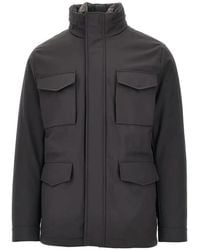 DUNO - Fender High-Neck Multi-Pocket Coat - Lyst