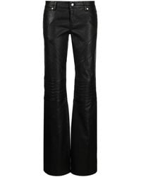 Zadig & Voltaire - Paulin Leather Trousers - Lyst