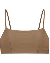 Rethinkit Studios - Tie-Fastening Bikini Top - Lyst