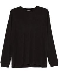 Studio Nicholson - Simmons Long-Sleeved Topstitch T-Shirt - Lyst