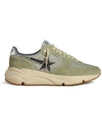 Golden Goose - Silk And Nylon Graphic Detail Sneakers - Lyst